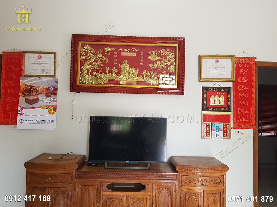 Vật phẩm c&ograve;n mang &yacute; nghĩa phong thủy học s&acirc;u sắc, mang lại sức khỏe, sự trường thọ cho gia chủ